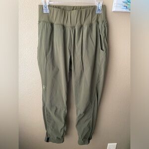 Backcountry Double Dyno Climb Joggers, Women’s Size Large, Olive Green